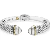White Topaz Cuff Bracelet | 12mm