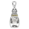White Topaz Pendant