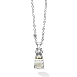 White Topaz Pendant Necklace
