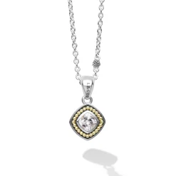 White Topaz Pendant Necklace