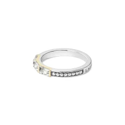 White Topaz Stacking Ring