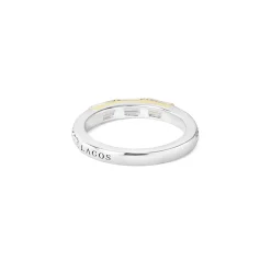 White Topaz Stacking Ring
