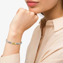 Yellow Sapphire Caviar Bracelet | 6mm