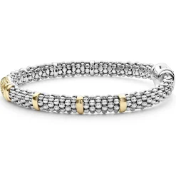 Yellow Sapphire Caviar Bracelet | 6mm